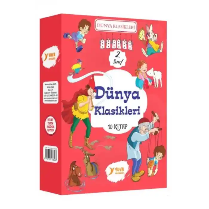 2. Sınıf Dünya Klasikleri - 10 Kitap Takım