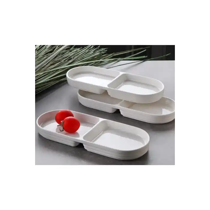 3lü 25cm 2 Bölmeli Çerezlik G3497