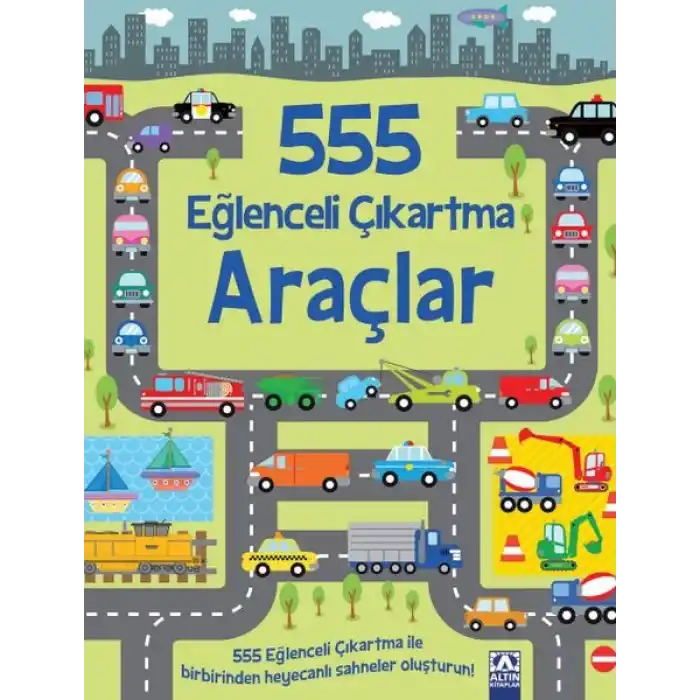555 Eğlenceli Çıkartma - Araçlar