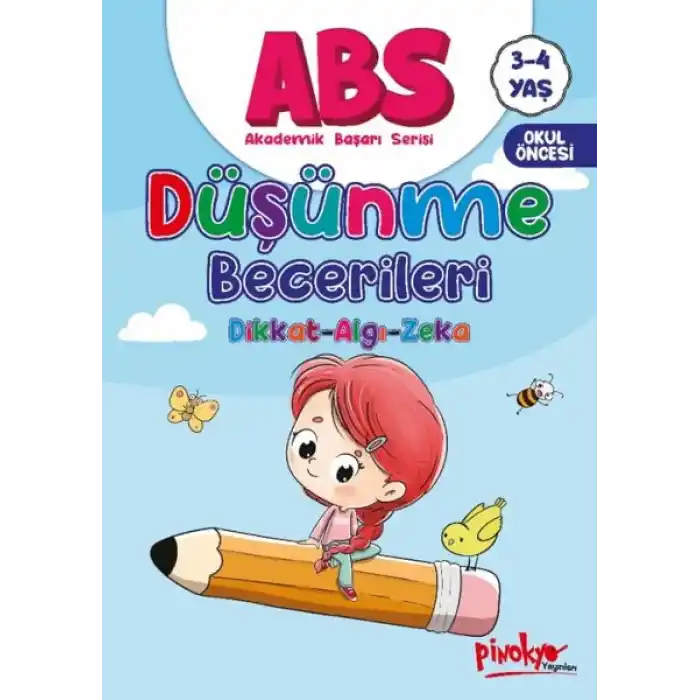 ABS 3-4 Yaş Düşünme Becerileri Dikkat-Algı-Zeka
