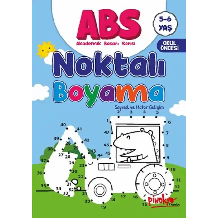 ABS 5-6 Yaş Noktalı Boyama