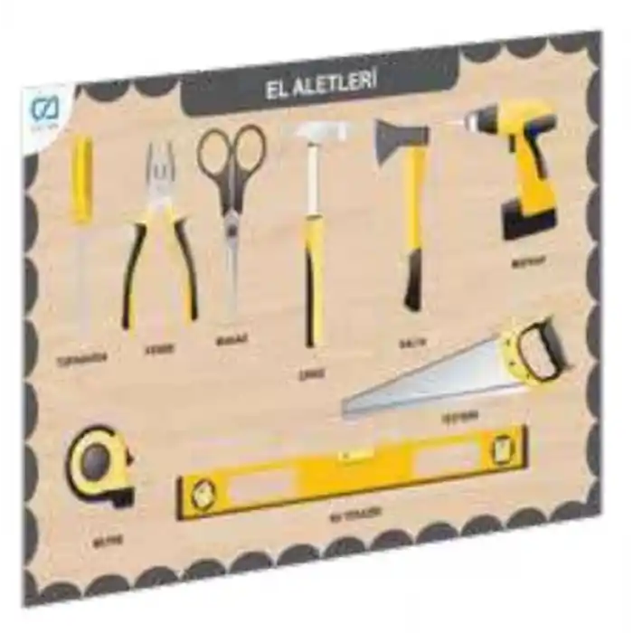 Ahşap El Aletleri Eğitici Set
