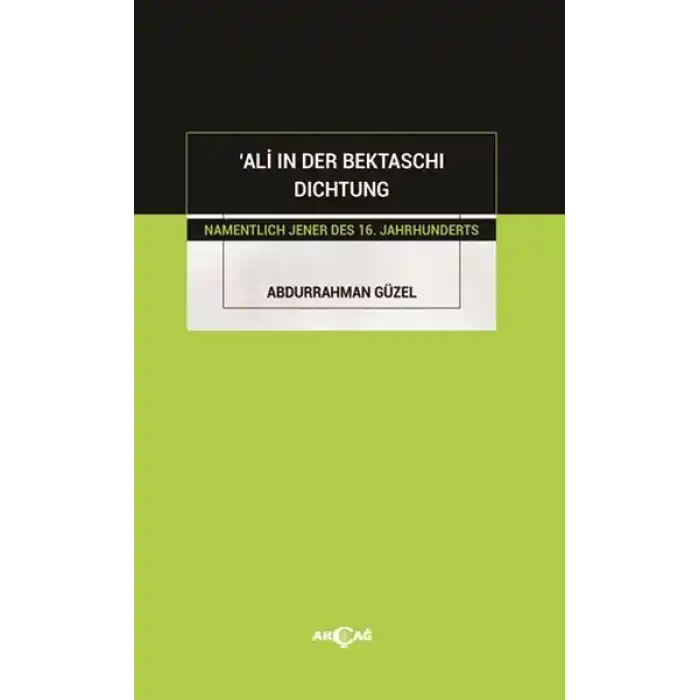 Ali in Der Bektaschi Dichtung
