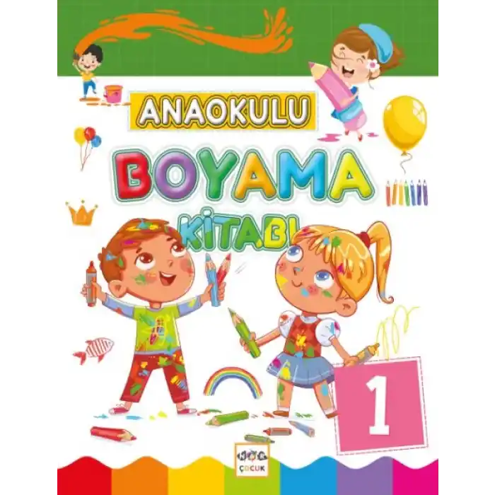 Anaokulu Boyama Kitabı - 1