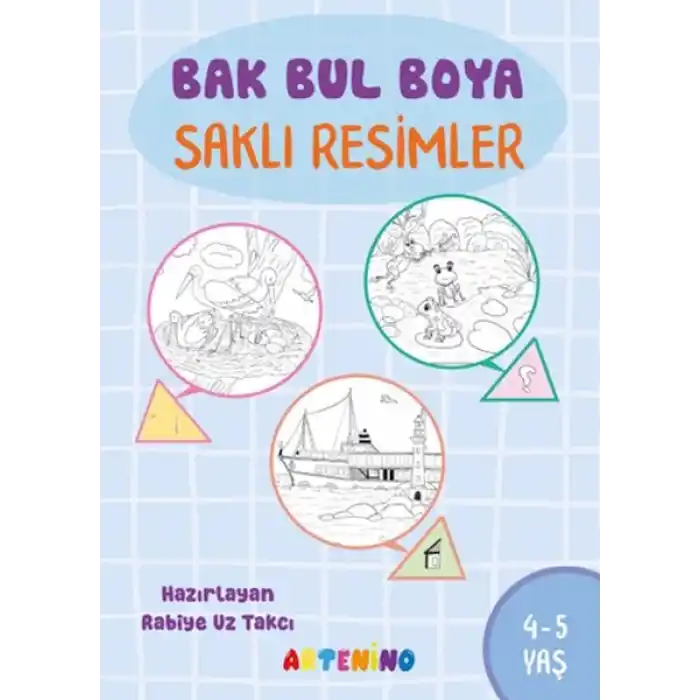 Bak Bul Boya – Saklı Resimler 4-5 Yaş