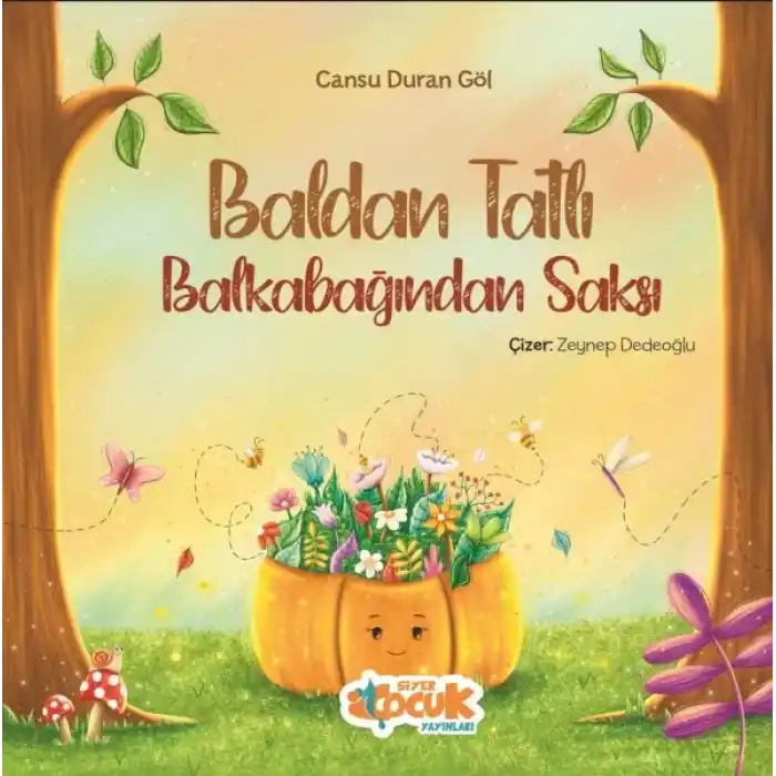 Baldan Tatlı Balkabağından Saksı