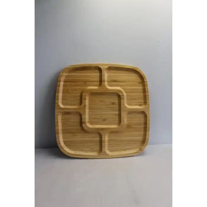 Bambu Sunum 25cm-5 Bölmeli