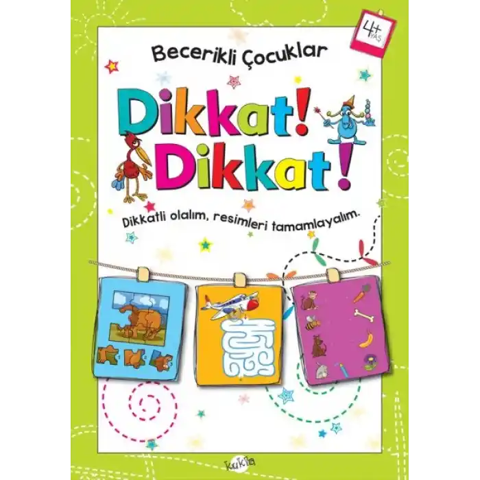 Becerikli Çocuklar - Dikkat Dikkat (4+ Yaş)