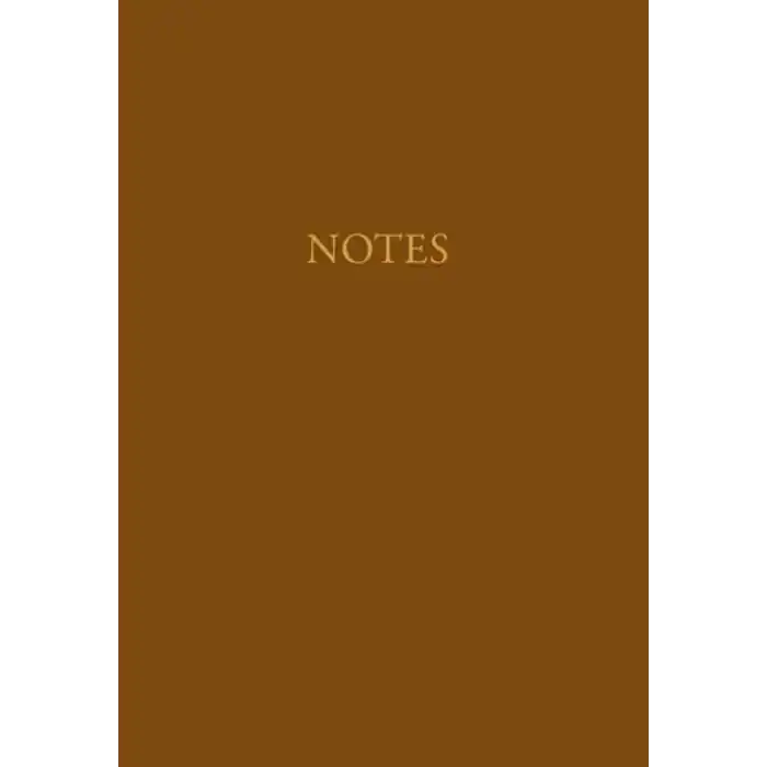 Bez Ciltli Çizgisiz Defter 14