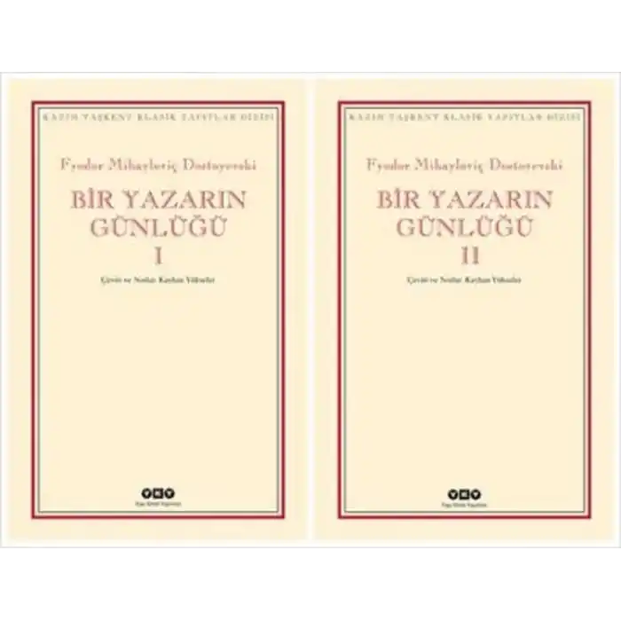 Bir Yazarın Günlüğü (2 Cilt Takım)