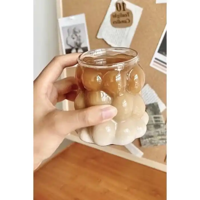 Borosilikat Cam Üzüm Bardak Tekli