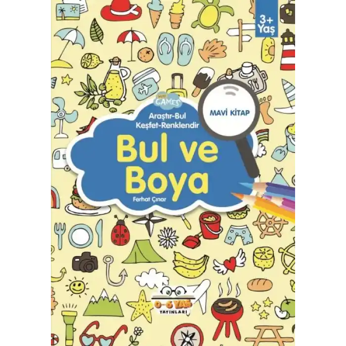 Bul ve Boya Mavi Kitap