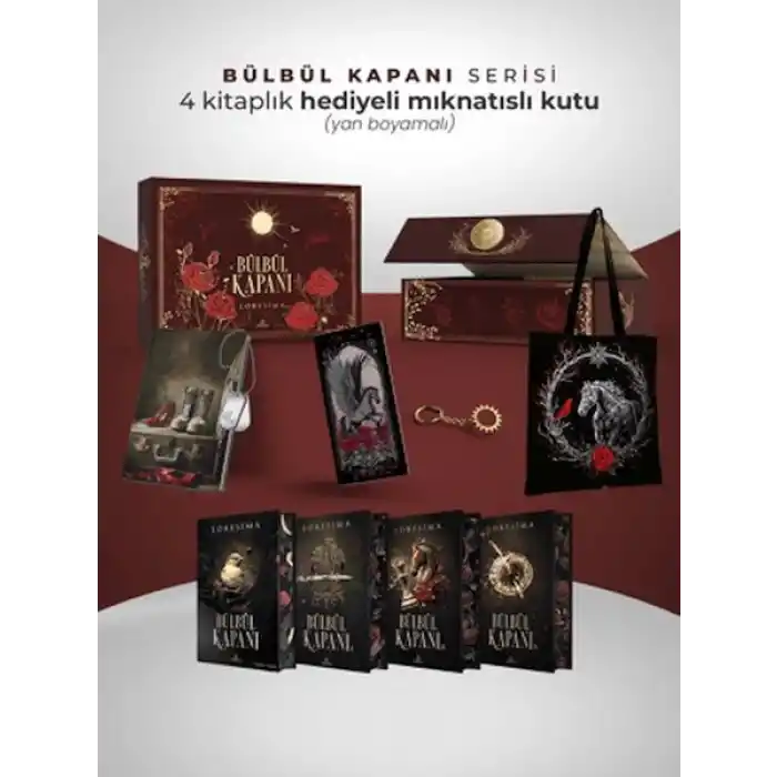 Bülbül Kapanı Serisi - Hediyeli Yan Boyamalı Mıknatıslı Kutu