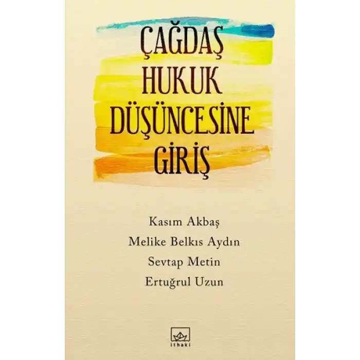 Çağdaş Hukuk Düşüncesine Giriş