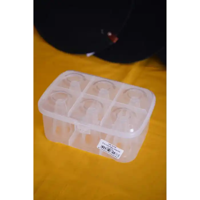 Çay Bardağı Taşıma Kutusu Şeffaf