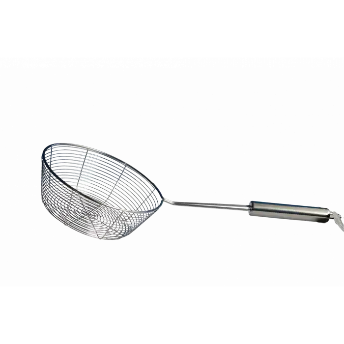 Çelik Derin Yağ Kevgiri 43cm