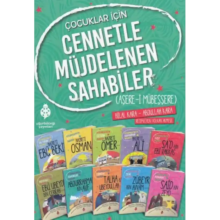 Cennetle Müjdelenen Sahabiler Seti (10 Kitap)