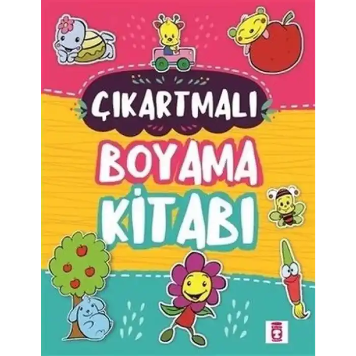 Çıkartmalı Boyama Kitabı (Sticker Hediyeli)