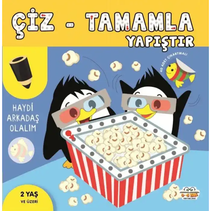 Çiz-Tamamla-Yapıştır Haydi Arkadaş Olalım