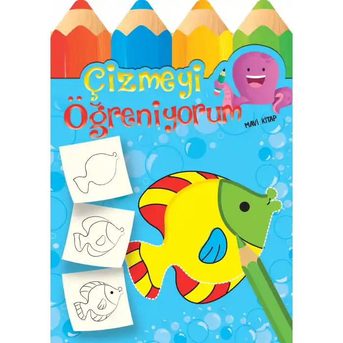Çizmeyi Öğreniyorum Mavi Kitap