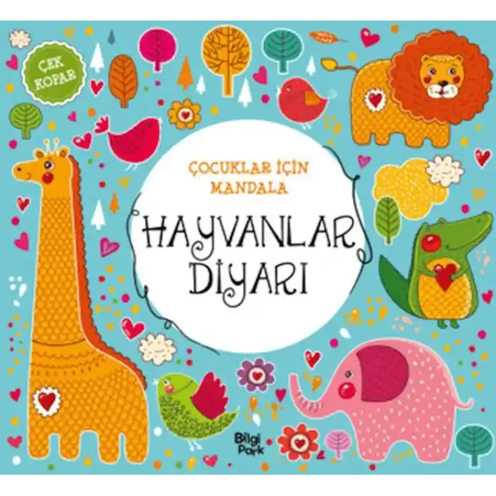 Çocuklar İçin Mandala - Hayvanlar Diyarı