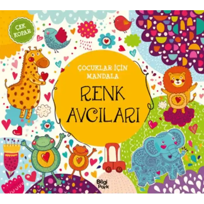 Çocuklar İçin Mandala - Renk Avcıları