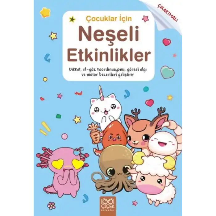 Çocuklar için Neşeli Etkinlikler- Çıkartmalı