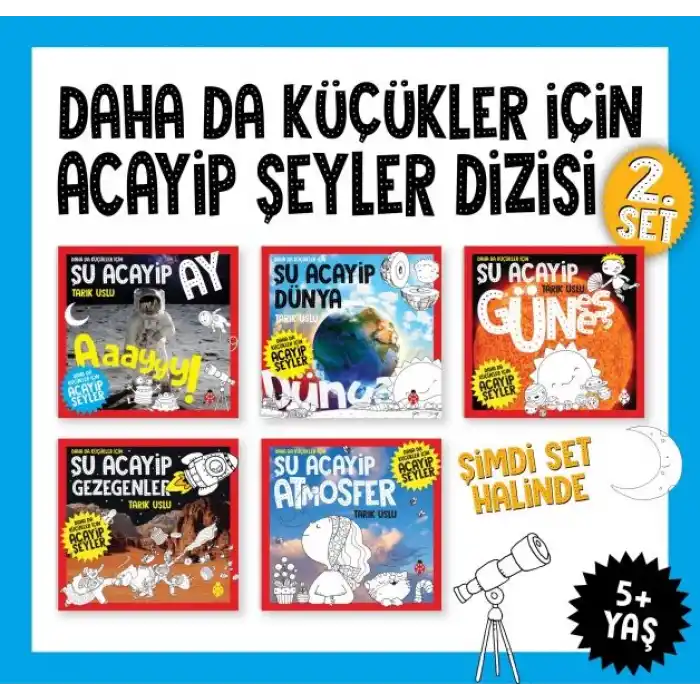 Daha Da Küçükler İcin Acayip Seyler Seti 2 (5 Kitap)