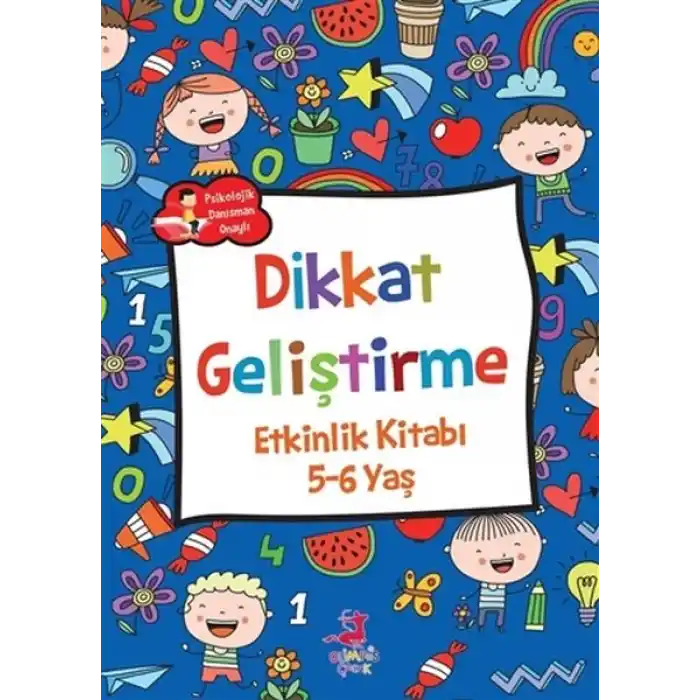 Dikkat Geliştirme - Etkinlik Kitabı (5-6 Yaş)