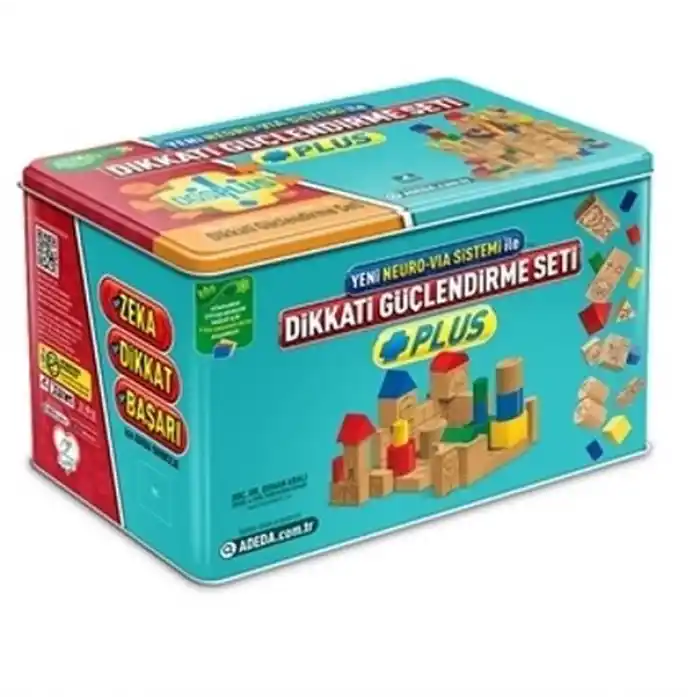 Dikkati Güçlendirme Seti Plus 3 Yaş Kutu