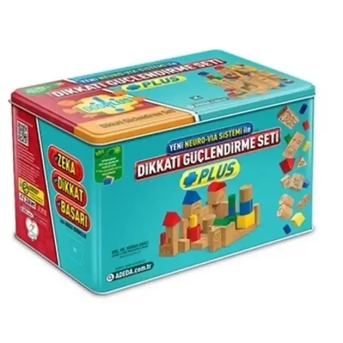 Dikkati Güçlendirme Seti Plus 5 Yaş Kutu