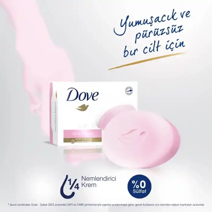 Dove Pembe Nemlendirici Bakım Sabunu 90gr.
