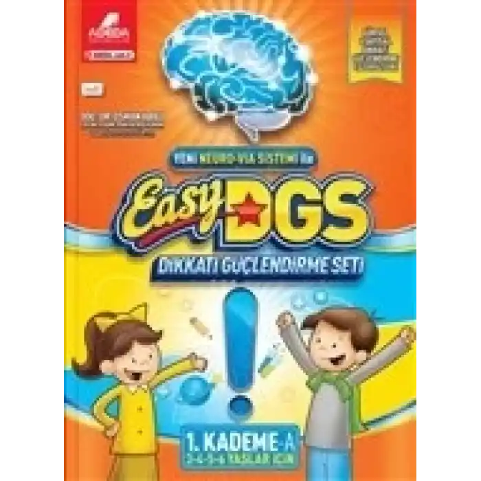 EASY Dikkati Güçlendirme Seti 3-6 yaş A Kitapçığı
