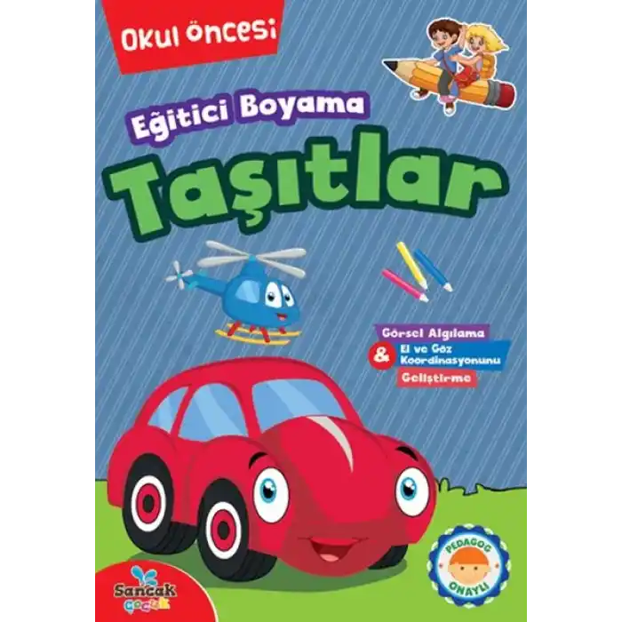 Eğitici Boyama - Taşıtlar
