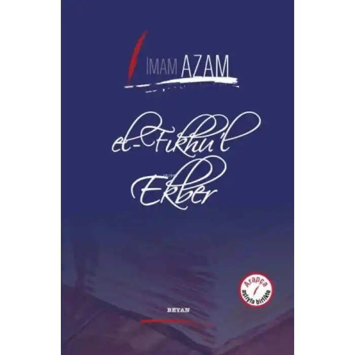 El-Fıkhul Ekber (Ciltli) - (İmam Azam)