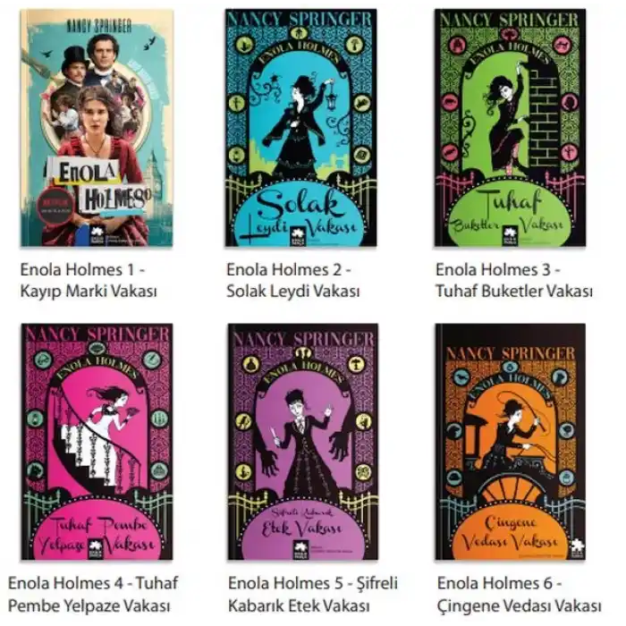 Enola Holmes 6 Kitap Set