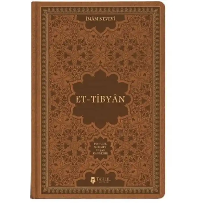 Et - Tibyân (Termo Deri Cilt)