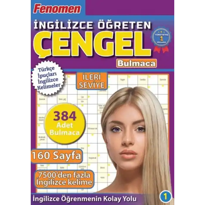 Fenomen İngilizce Öğreten Çengel Bulmaca İleri Seviye