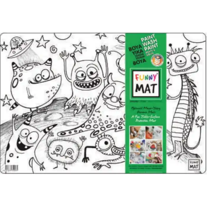 Funny Mat - Uzaylılar 33,5x48cm