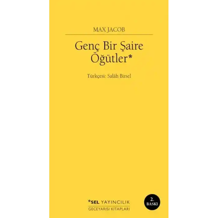Genç Bir Şaire Öğütler