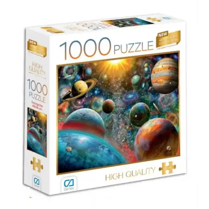 Gezegenler Puzzle 1000