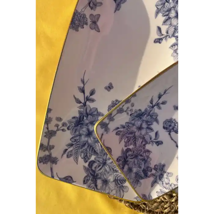 Spring Time 3lü Kayık Tabak G4181