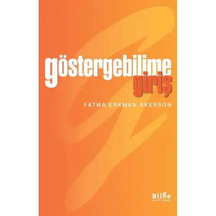 Göstergebilime Giriş