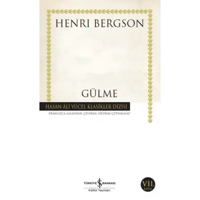 Gülme - Hasan Ali Yücel Klasikleri