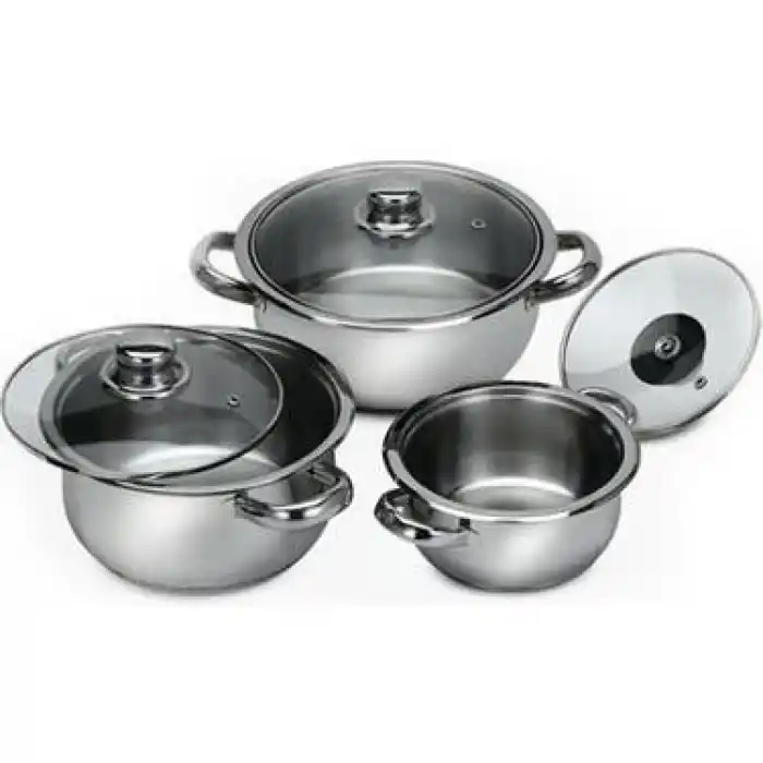 Gülsan 6 Parça Cam Kapaklı Çakır Set