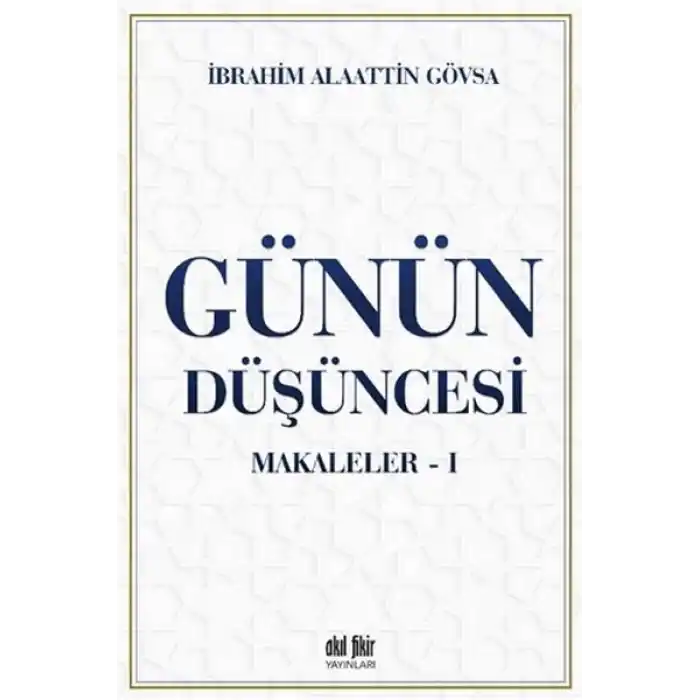 Günün Düşüncesi - Makaleler 1