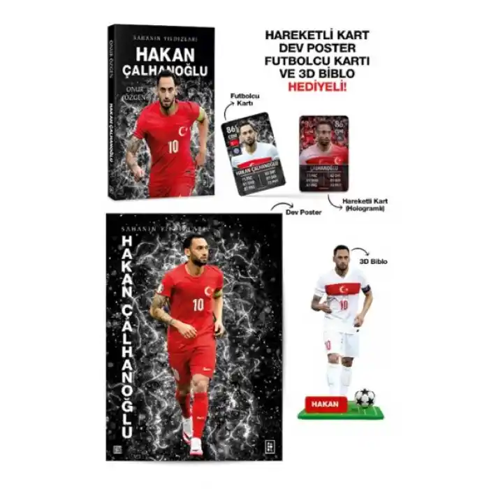 Hakan Çalhanoğlu - Sahanın Yıldızları - 3D Biblo Hediyeli!