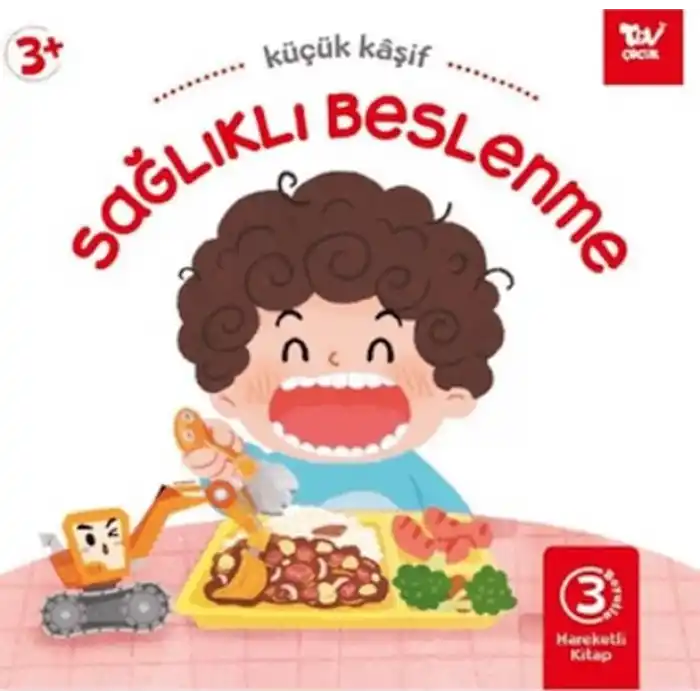 Hareketli Kitap 3d Küçük Kaşif Sağlıklı Beslenme