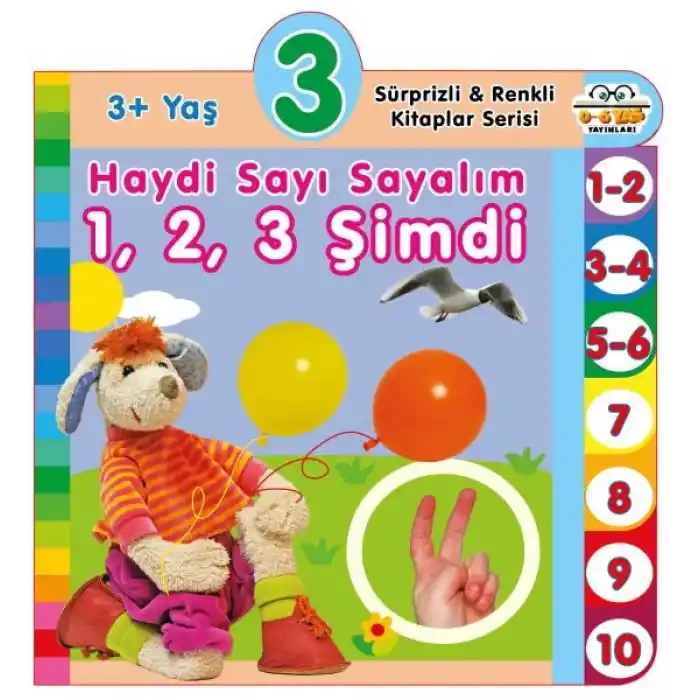 Haydi Sayı Sayalım 1,2,3 Şimdi (3+Yaş)