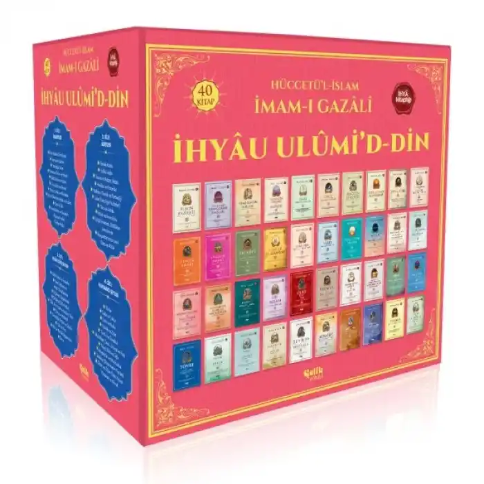 İhyau Ulumiddin İmam Gazali 40 Kitaplık Set